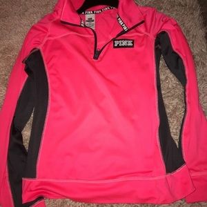 vs pink workout jacket
